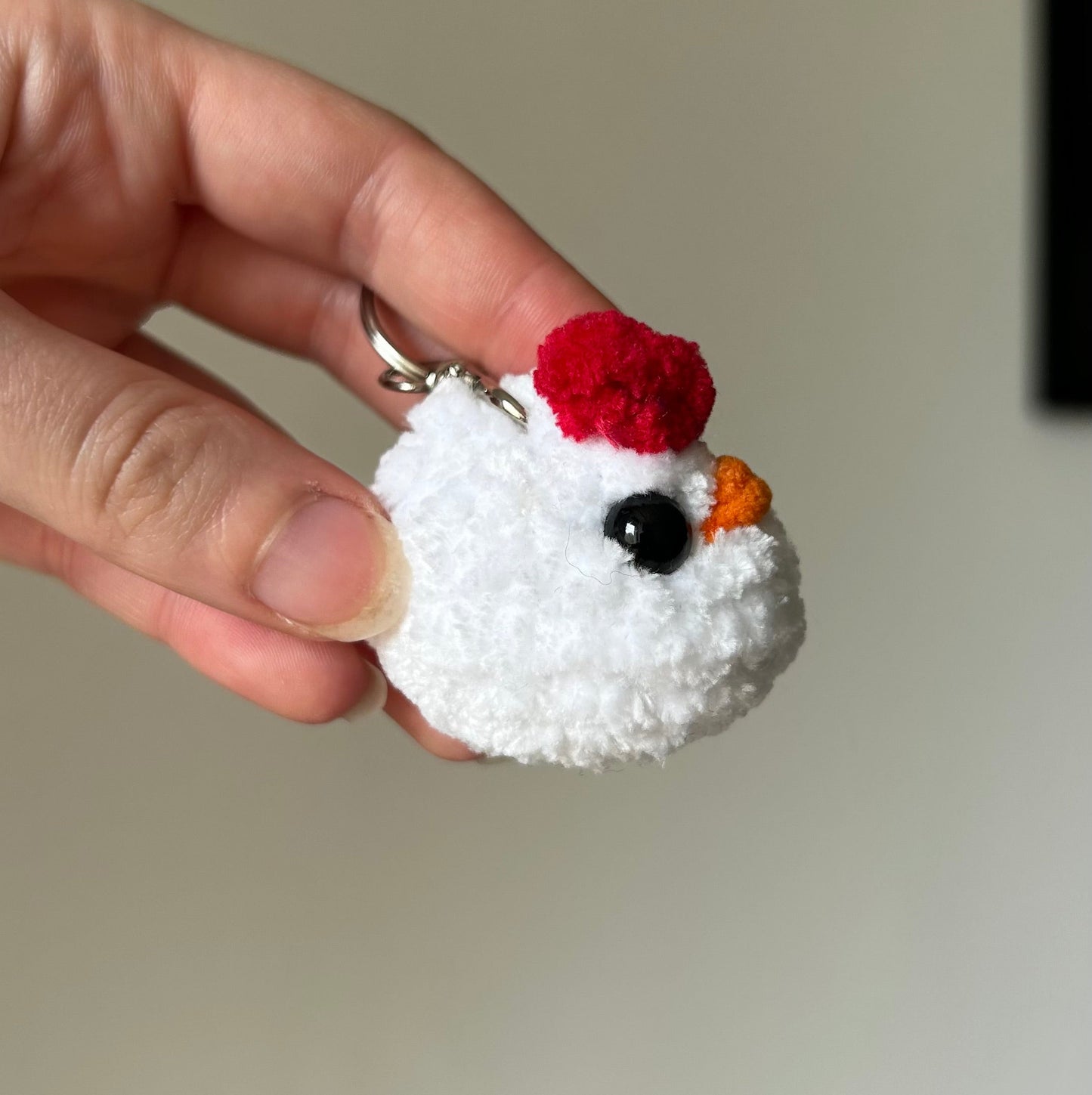 Porte-clés poule