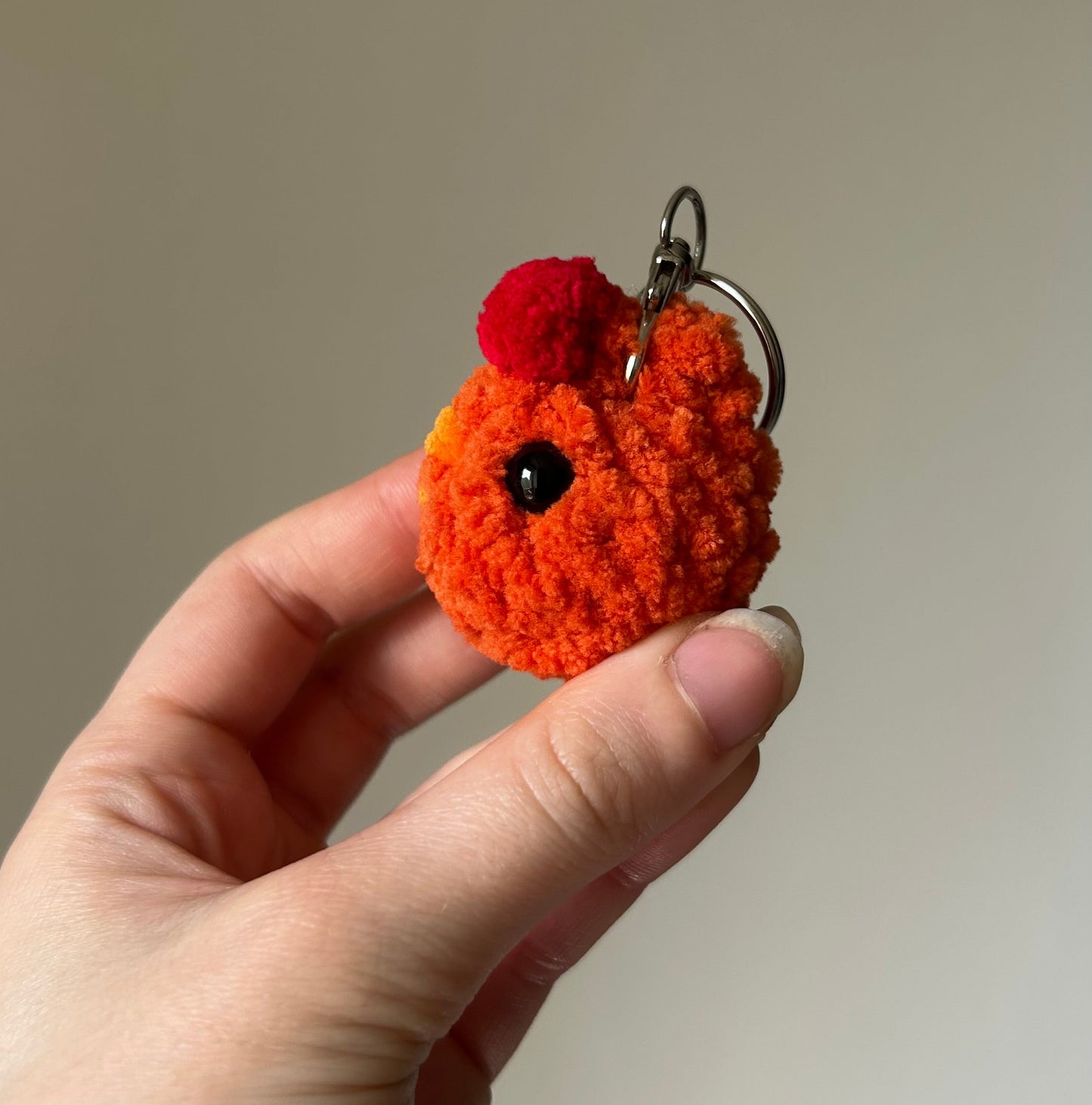 Porte-clés poule