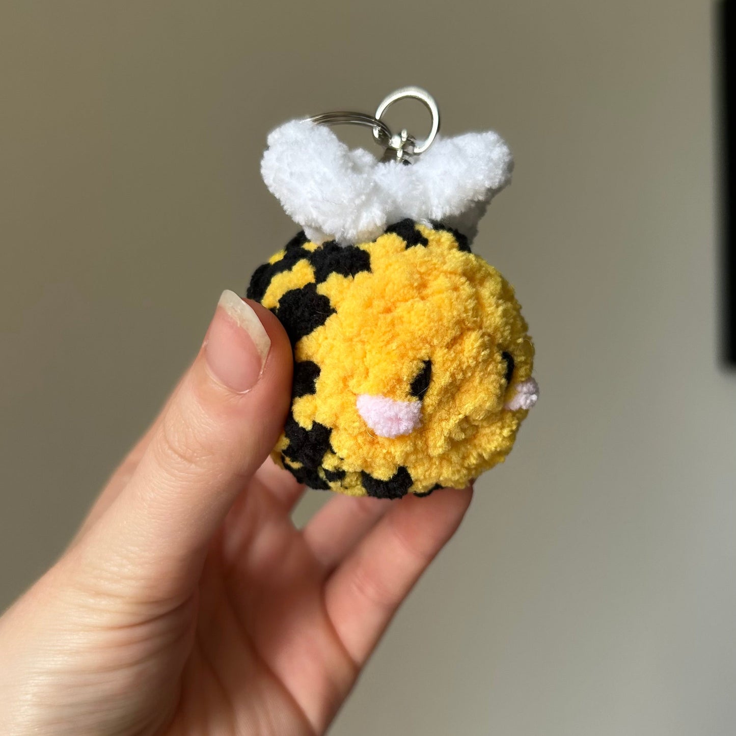 Porte-clés abeille
