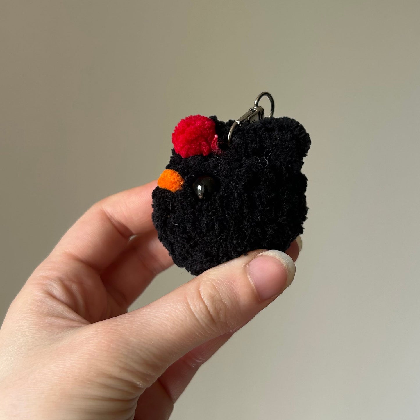 Porte-clés poule