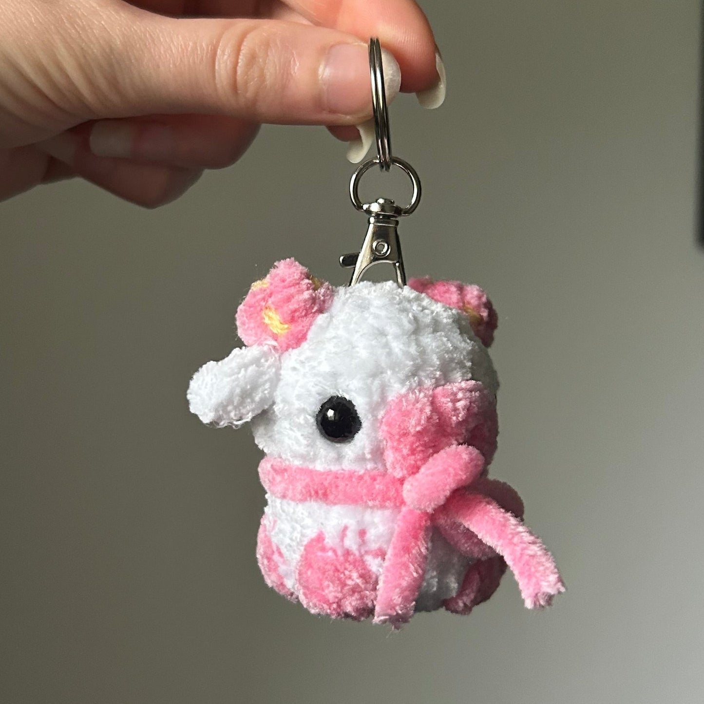 Porte-clés vaches fruits